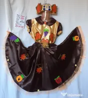 Costum Printesa toamnei pentru copii,7-8-9-10 ani 