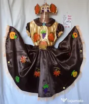 Costum Printesa toamnei pentru copii,7-8-9-10 ani 