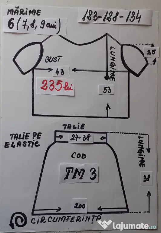 Costum Printesa toamnei pentru copii,6-7-8-9-10 ani