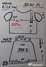 Costum Printesa toamnei pentru copii,6-7-8-9-10 ani 