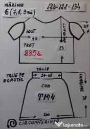 Costum Printesa toamnei pentru copii,6-7-8-9-10 ani 