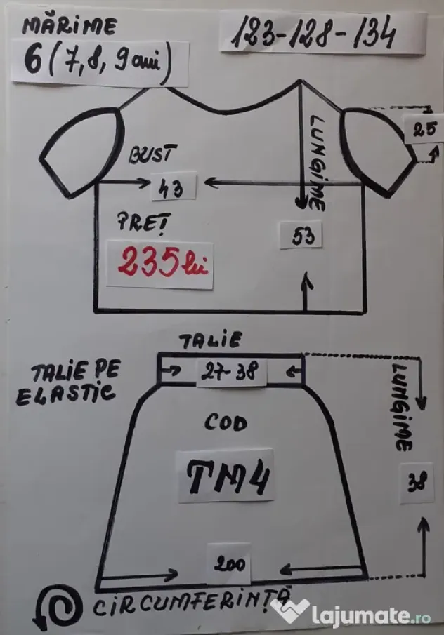 Costum Printesa toamnei pentru copii,6-7-8-9-10 ani
