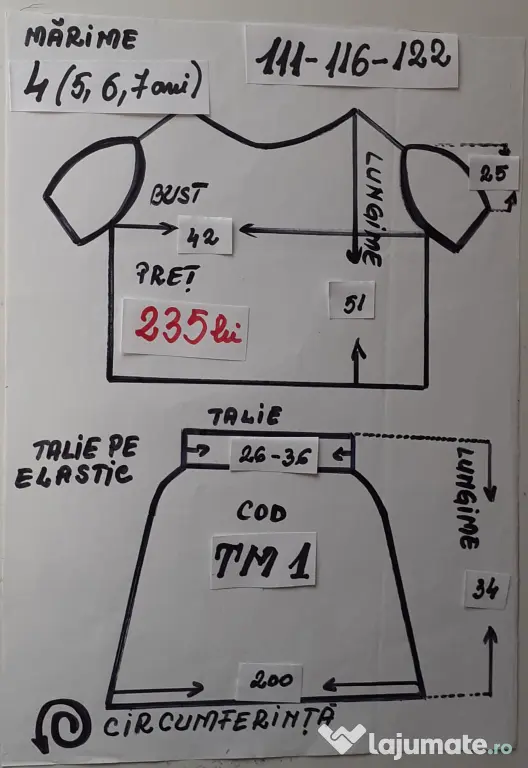 Costum Printesa toamnei pentru copii,6-7-8-9-10 ani