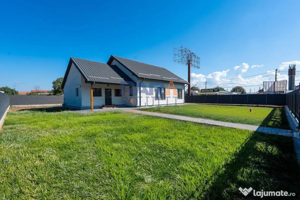 Casă nouă din cărămidă, P+M - Horia (Neamt)