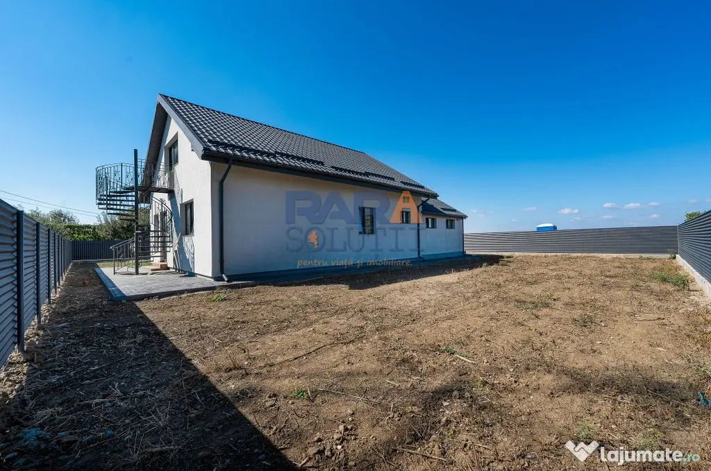 Casă nouă din cărămidă, P+M - Horia (Neamt)