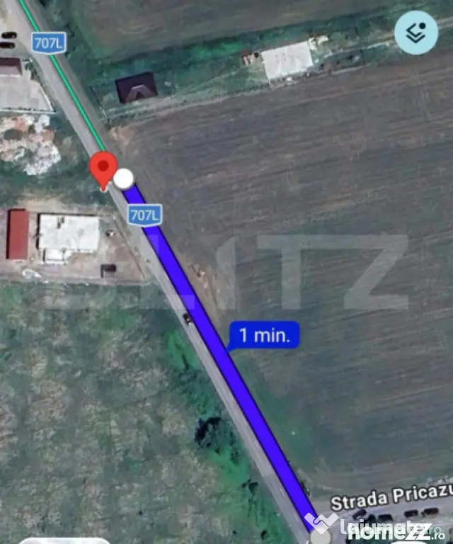 Teren intravilan de vanzare – Strada Pricazului Orastie - Orastie (Hunedoara)