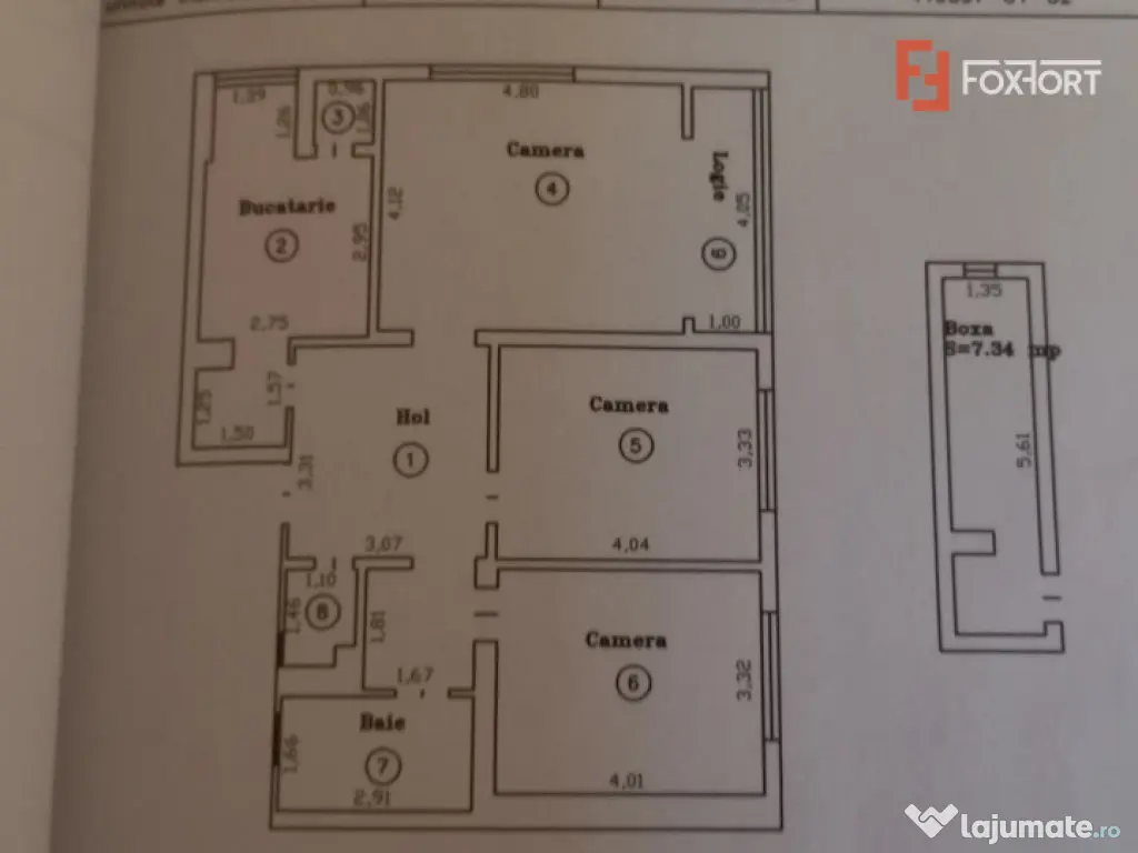 Apartament cu 3 camere de 77 mp utili - zona Tipografilor - Timisoara (Timis)