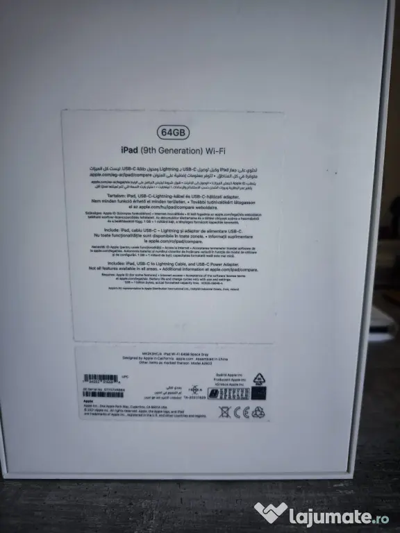 iPad (9th Generation) Wi-Fi / 64 GB