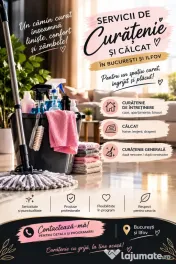 Servicii de curățenie și calcat București și Ilfov 