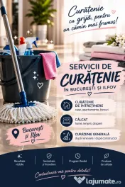 Servicii de curățenie și calcat București și Ilfov 