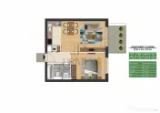 LIPOVEI - 2 CAMERE - CENTRALA PROPRIE - SEMIDECOMANDAT 