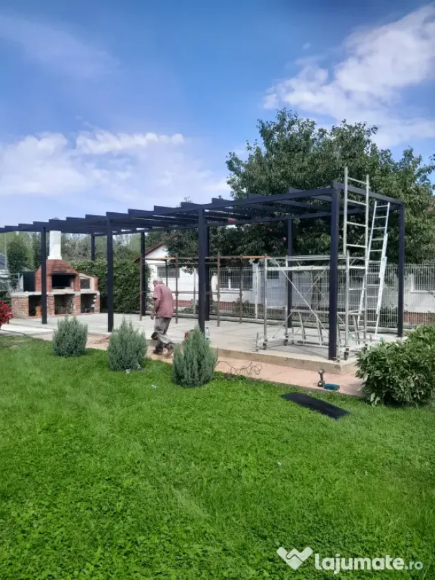 Garduri, porți, balustrade, balcoane, copertine și pergole la comandă