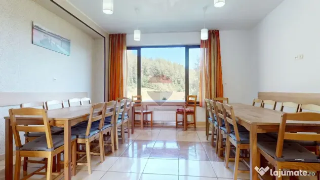 Pensiune în funcțiune | 10 camere | Teren 4.000 mp | Brădet – Săcele - Sacele (Brasov)