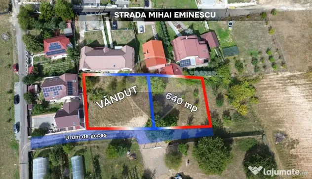 TEREN INTRAVILAN - strada Mihai Eminescu - Baia Mare (Maramures)