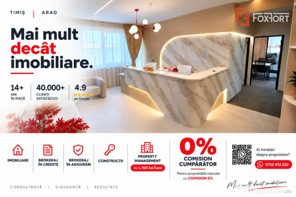 Apartament de vanzare, 2 camere, mobilat si utilat - Mosnita - Mosnita Noua (Timis)