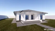 Casa in constructie 300 mp, teren 5000 mp, zona Ursati
