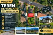 Teren cu autorizatie de constructie si proiect de casa. 351m 