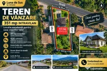Teren cu autorizatie de constructie si proiect de casa. 351m