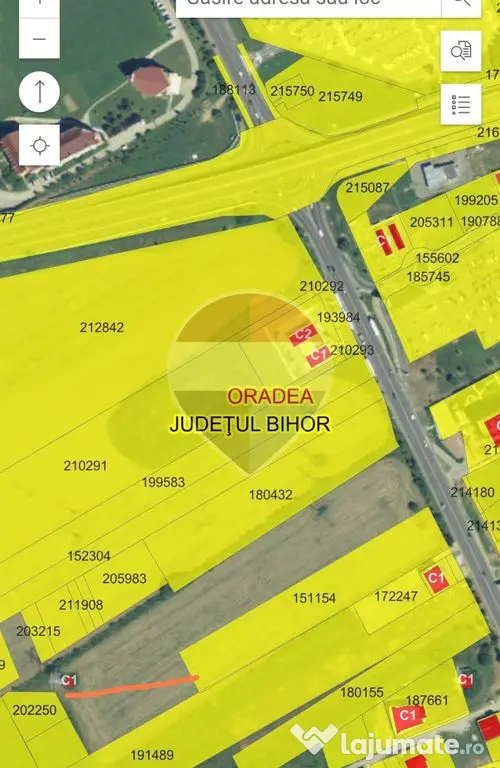Teren 3187 mp intravilan de vânzare Oradea Nufarul zona Petru Maior - Oradea (Bihor)