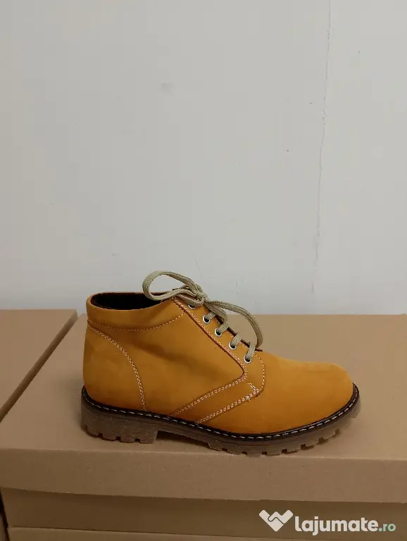 Ghete piele naturala damă-barbati.Made în România.