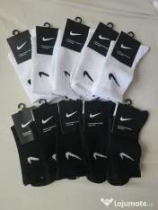 Set 10 perechi sosete sport 90% bumbac