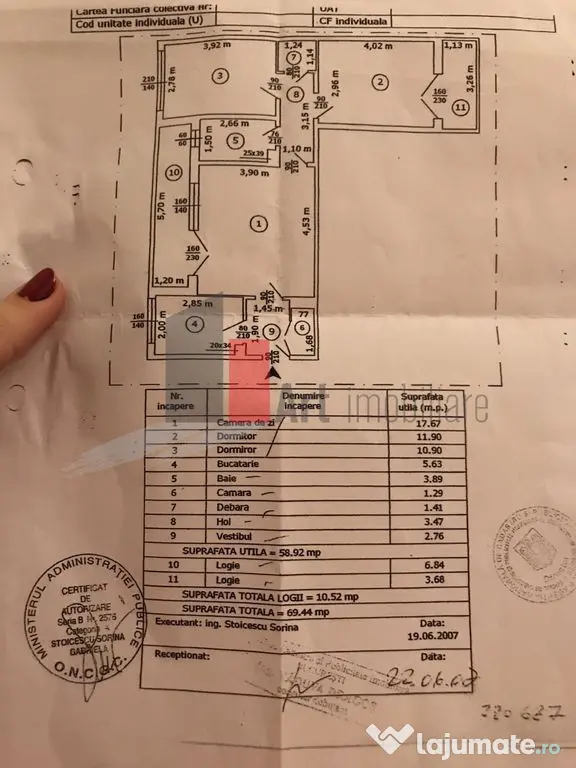 Vânzare apartament 3 camere Bd. Obregia - Turnu Măgurele - Bucuresti (Bucuresti-Ilfov)