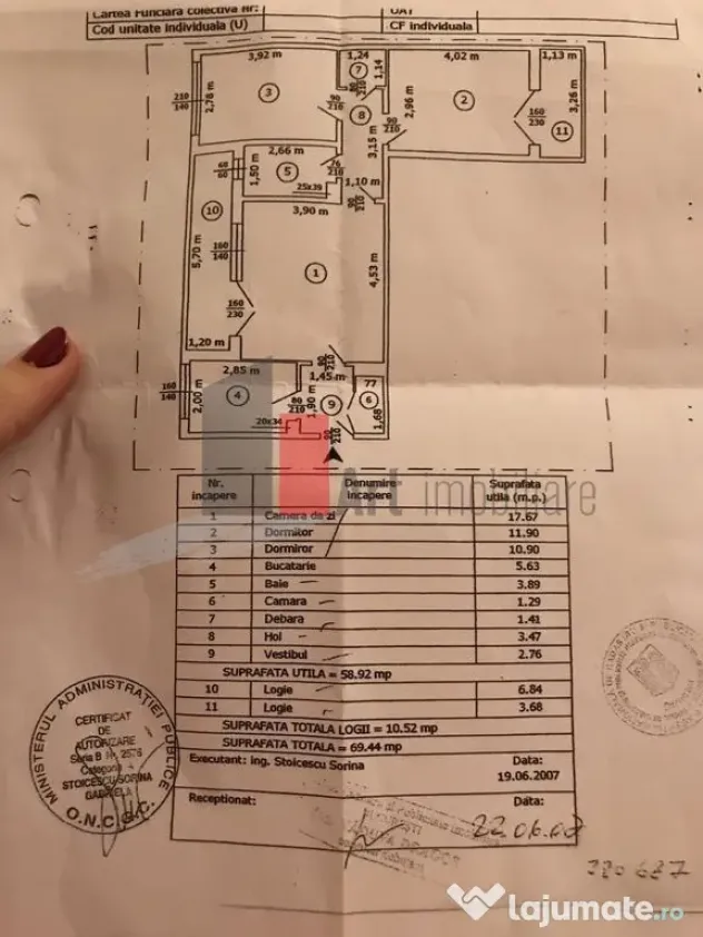 Vânzare apartament 3 camere Bd. Obregia - Turnu Măgurele - Bucuresti (Bucuresti-Ilfov)