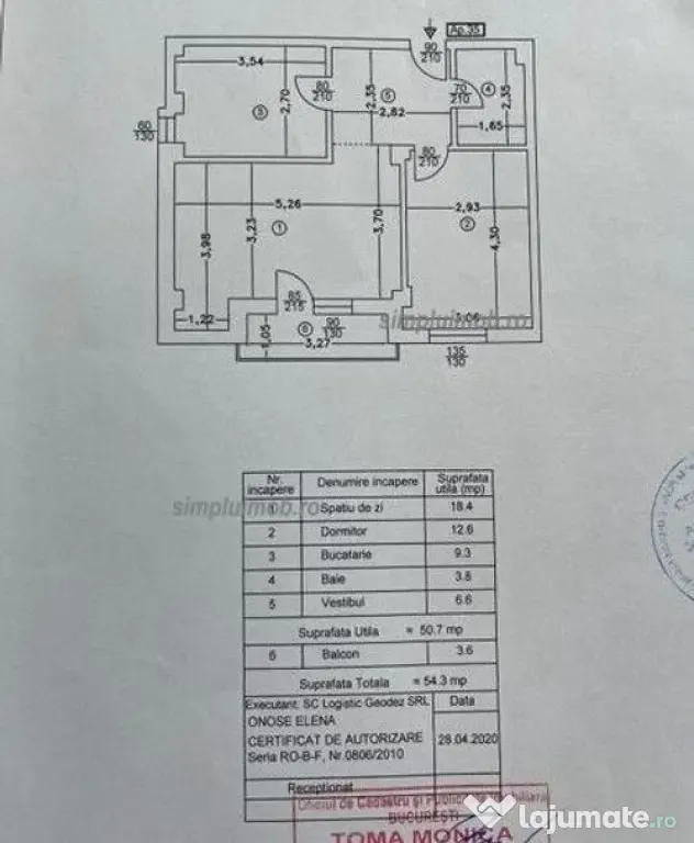 Ocazie 2 Camere Berceni Bloc Nou Mobilat Utilat - Bucuresti (Bucuresti-Ilfov)