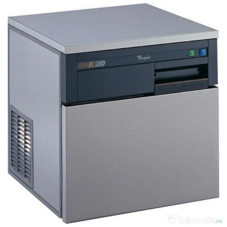 Mașină de gheață Whirlpool K20, 24 kg/24 h, inox, profesională