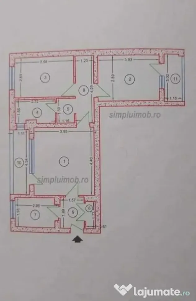 Apartament 3 camere - Bulevardul Alexandru Obregia - Bucuresti (Bucuresti-Ilfov)