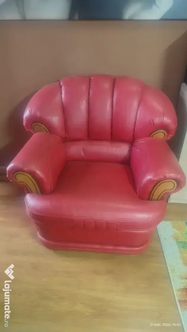 Canapea extensibila+2 fotolii preț fix