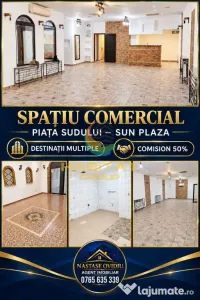 Spațiu comercial cu destinații multiple | Piața Sudului – Sun Plaza! 