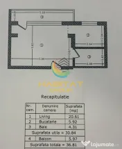 Brancoveanu Drumul Gazarului vanzare garsoniera 37mp mobilat 