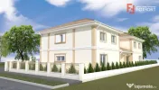 Duplex 5 camere 132 mp utili, despartit prin garaj Mosnita N