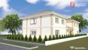 Duplex 5 camere 132 mp utili, despartit prin garaj Mosnita N