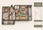 Apartament 3 camere - 13 min metrou N.Teclu