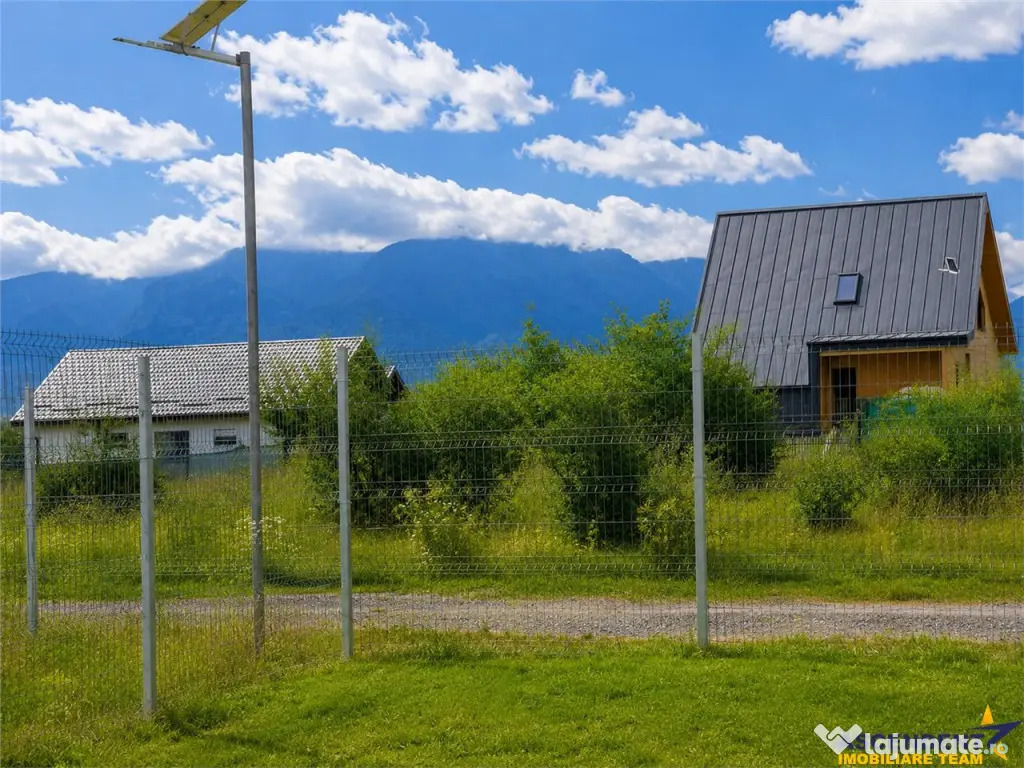 Teren imprejmuit proiect casa autorizatie constructie,1.2 - Rasnov (Brasov)