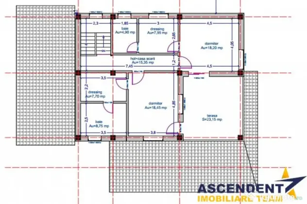 Teren imprejmuit proiect casa autorizatie constructie,1.2 - Rasnov (Brasov)