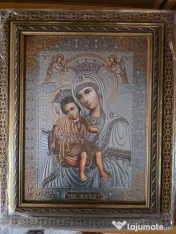 Icoana:Maica Domnului,Ierusalima,Pantanassa-Relief 