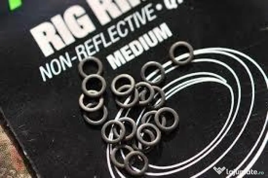 Anouri Rotunde Korda Rig Rings, L 20buc/plic