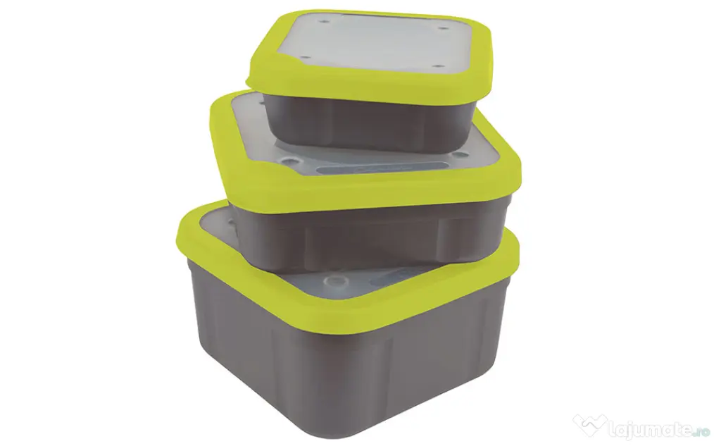 Cutie Nada Matrix Grey/Lime Bait Boxes 1.1pt, 0.6L