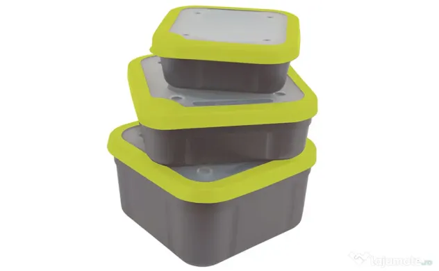 Cutie Nada Matrix Grey/Lime Bait Boxes 1.1pt, 0.6L