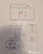 Apartament 2 camere Tomis 3 - parter - centrala termica 