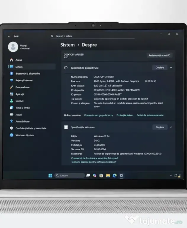Laptop Lenovo IdeaPad 5 – stare impecabilă