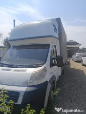 Vand ansamblu Fiat ducato+semiremorca cu prelata 