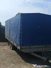 Vand ansamblu Fiat ducato+semiremorca cu prelata 