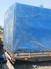 Vand ansamblu Fiat ducato+semiremorca cu prelata 
