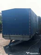 Vand ansamblu Fiat ducato+semiremorca cu prelata 