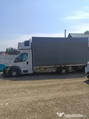 Vand ansamblu Fiat ducato+semiremorca cu prelata 
