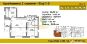 Apartament 2 camere / 60 mp / Grand Arena 
